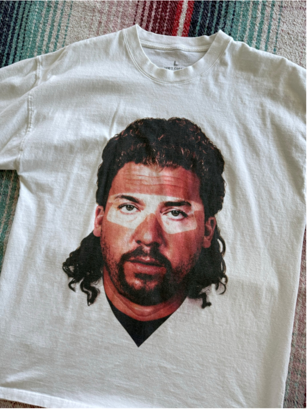 Kenny Powers White Graphic Tee L